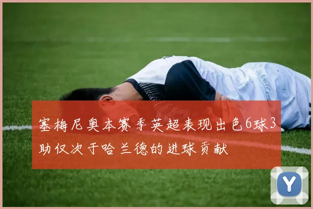 塞梅尼奥本赛季英超表现出色6球3助仅次于哈兰德的进球贡献